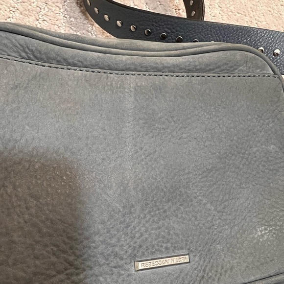 Rebecca Minkoff Bryn suede camera bag blue - Picture 11 of 11